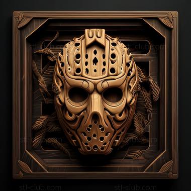 3D модель Пятница, 13-е Убийца игра-головоломка (STL)